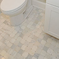 Tiled Bathroom Floor